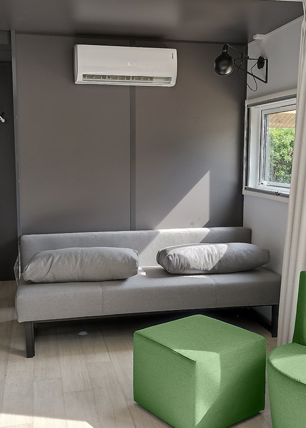 installateur clim camping